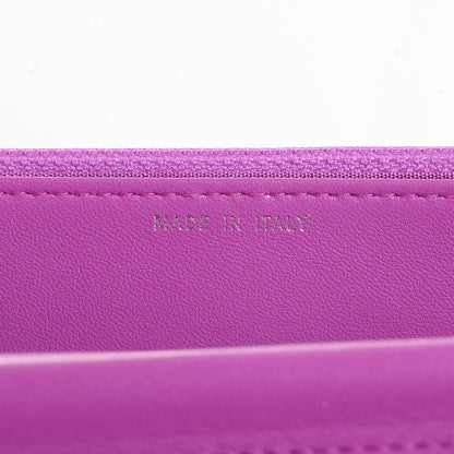 Chanel Lambskin Boy Wallet On Chain WOC Pink 8 of 9