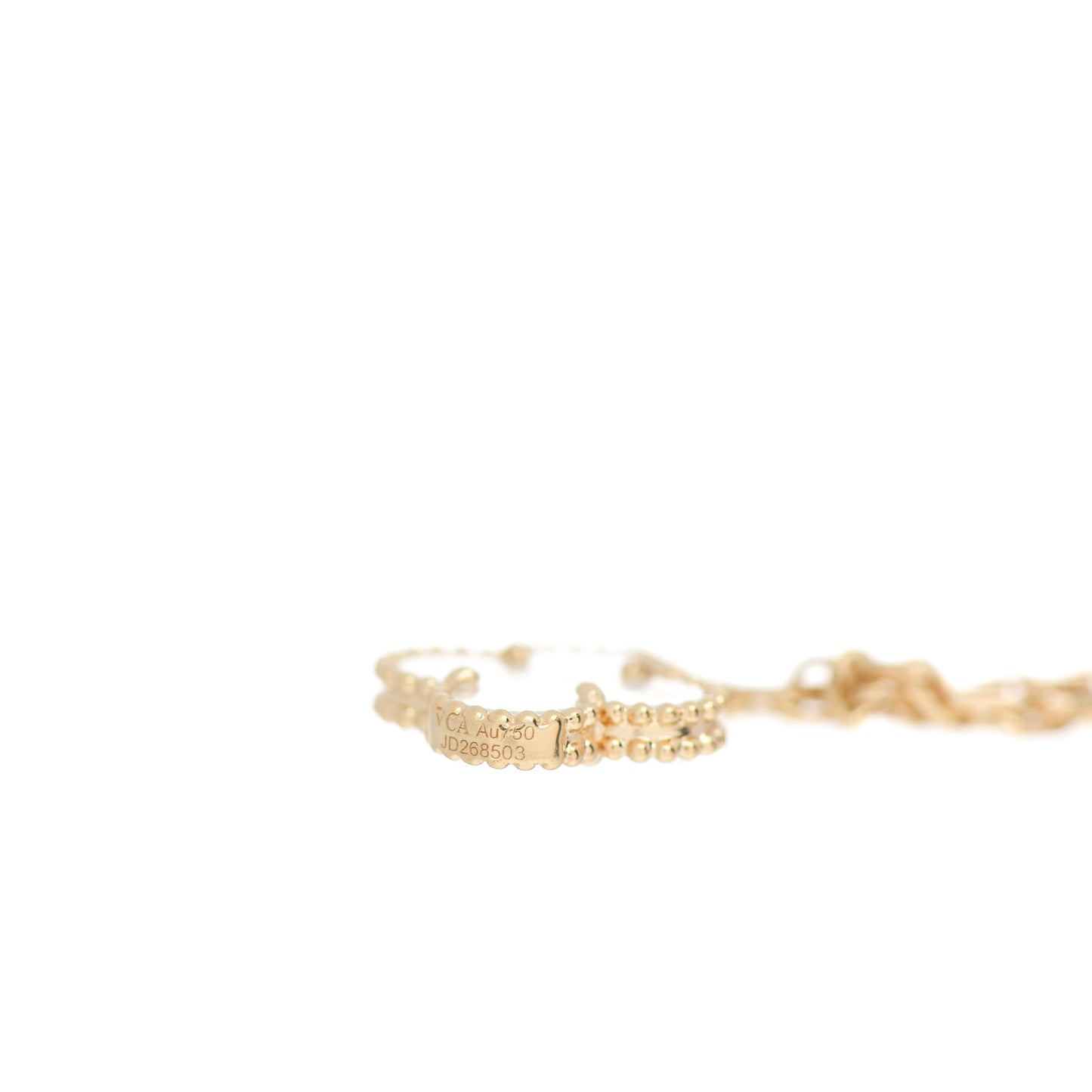18K Yellow Gold Mother of Pearl Malachite Carnelian Tiger Eye 4 Motifs Lucky Alhambra Bracelet