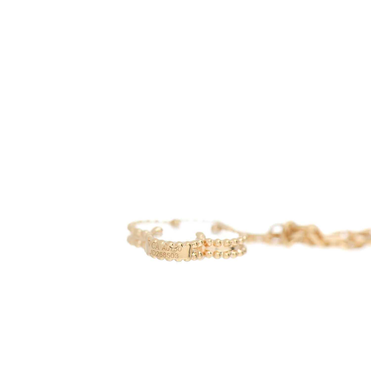 Van Cleef & Arpels 18K Yellow Gold Mother of Pearl Malachite Carnelian Tiger Eye 4 Motifs Lucky Alhambra Bracelet 3 of 4