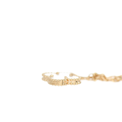 Van Cleef & Arpels 18K Yellow Gold Mother of Pearl Malachite Carnelian Tiger Eye 4 Motifs Lucky Alhambra Bracelet 3 of 4