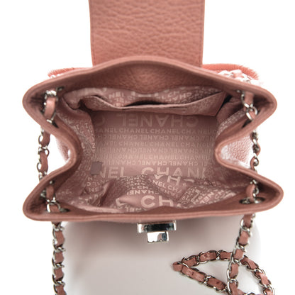 Chanel Grained Calfskin Mademoiselle Accordion Flap Pink 5 of 7
