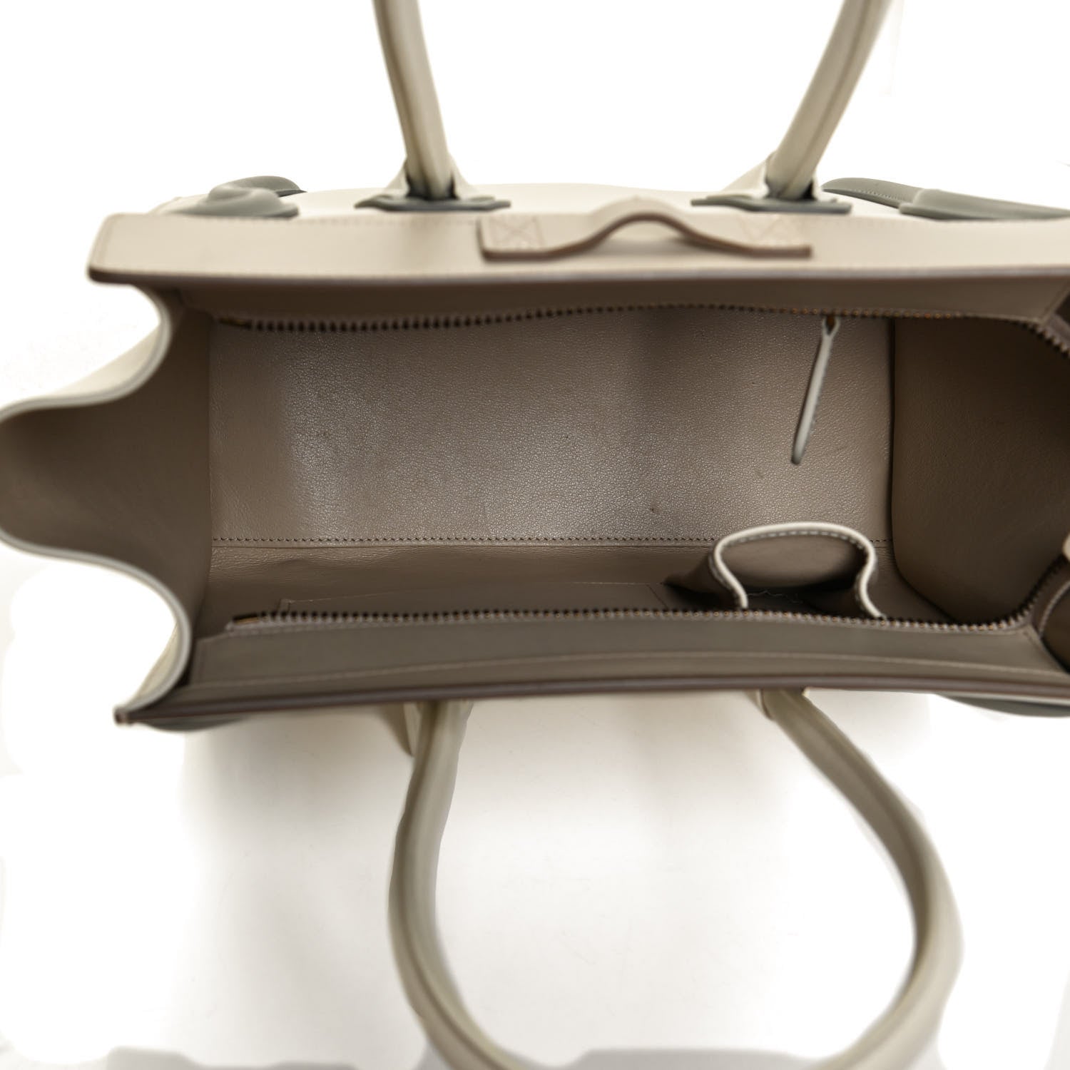 Celine Shiny Smooth Calfskin Micro Tri-Color Luggage Natural 6 of 18