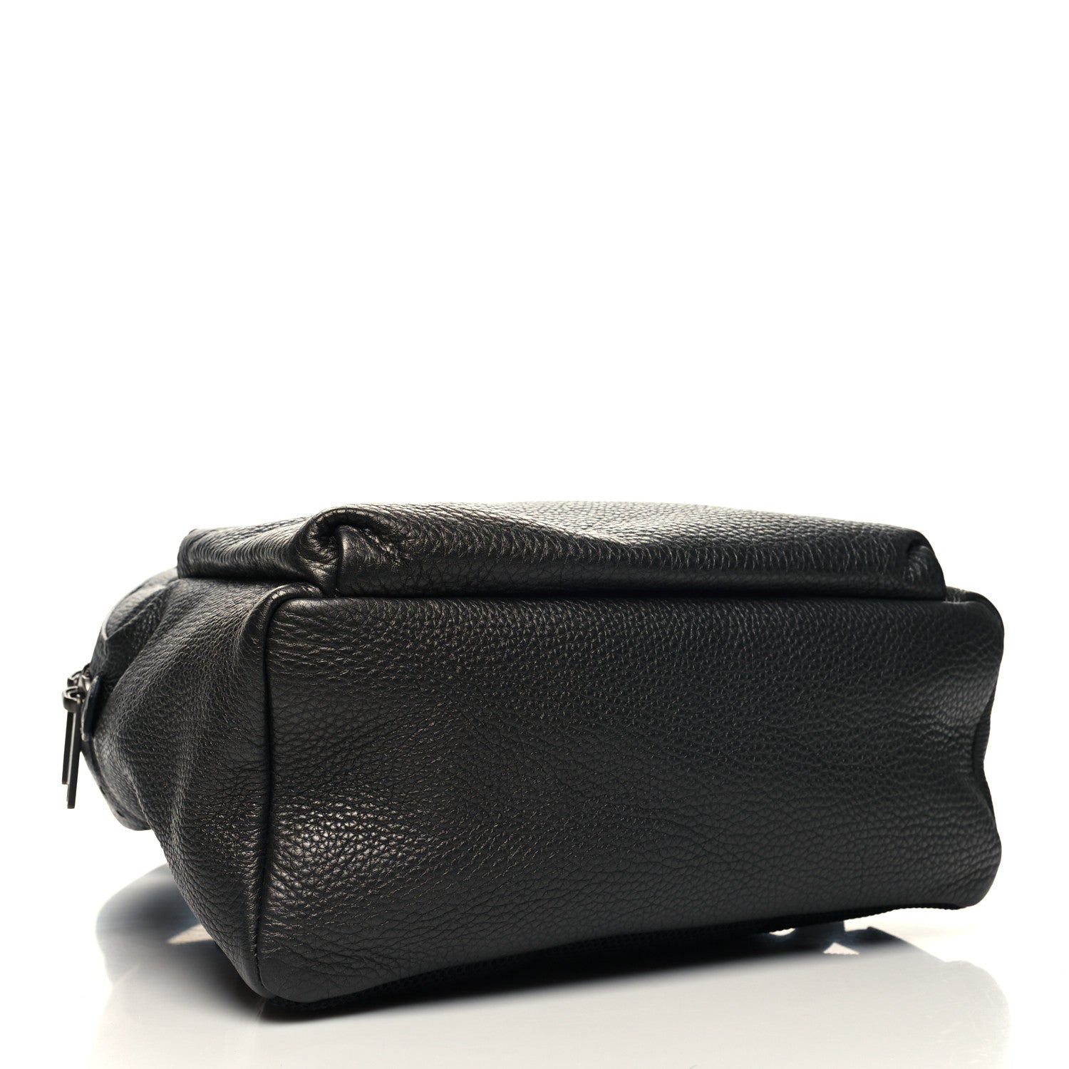 Fendi Cuoio Romano Lux Selleria Monster Eyes Embossed Rounded Backpack Asfalto 4 of 11