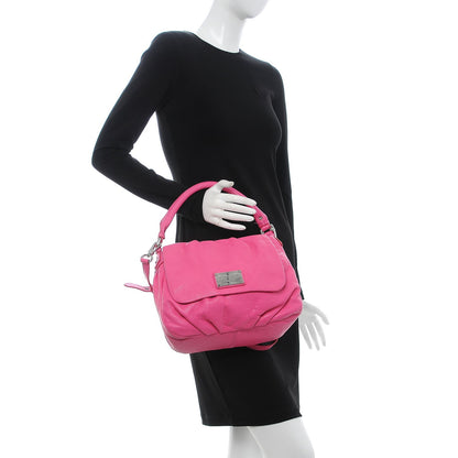 Marc Jacobs MARC by Pebbled Leather Classic Q Lil Ukita Crossbody Pink 2 of 14
