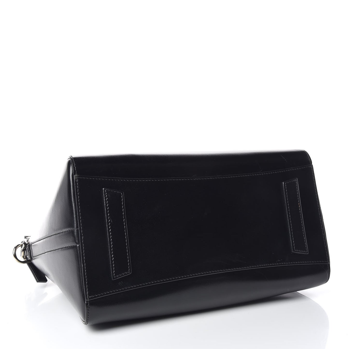 Shiny Lord Calfskin Medium Antigona Black