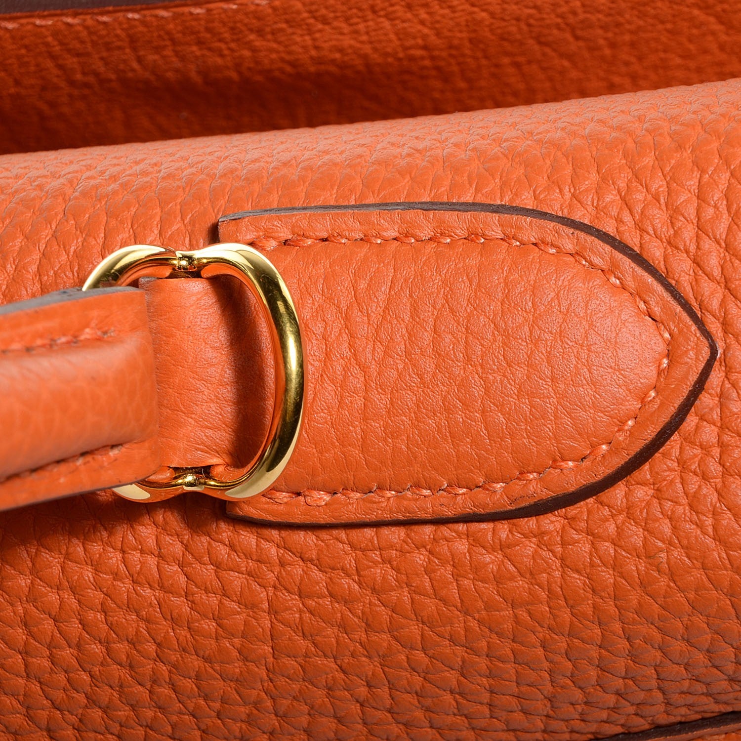 Hermes Togo Kelly Retourne 32 Orange 22 of 22
