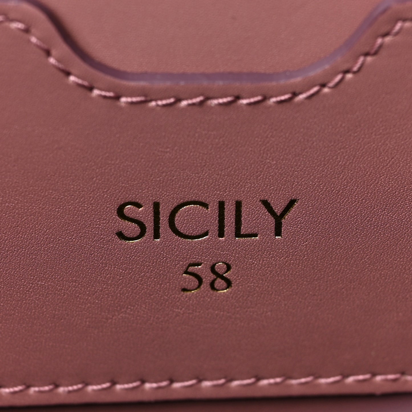 Vitello Morbido Small Sicily 58 Bag Dusty Pink