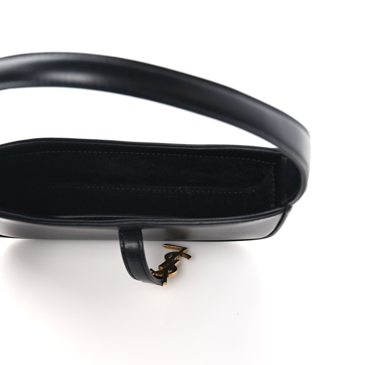 Saint Laurent Smooth Calfskin Le 5 A 7 Mini Hobo Black 4 of 7