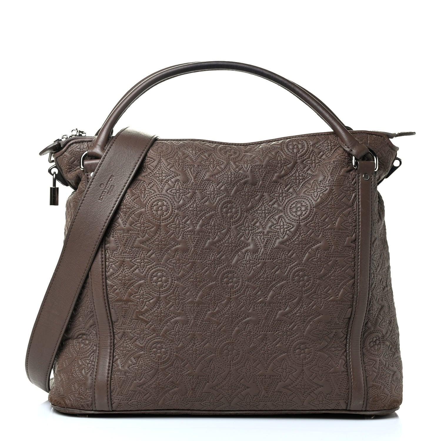 Louis Vuitton Monogram Lambskin Antheia IXIA MM Olive 1 of 4