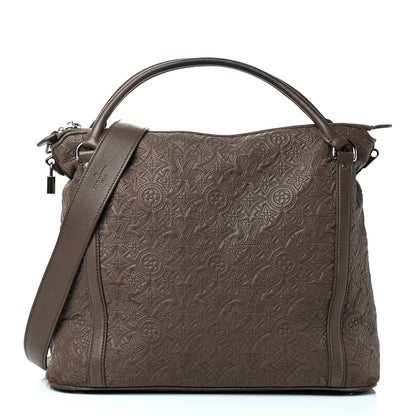 Louis Vuitton Monogram Lambskin Antheia IXIA MM Olive 1 of 4