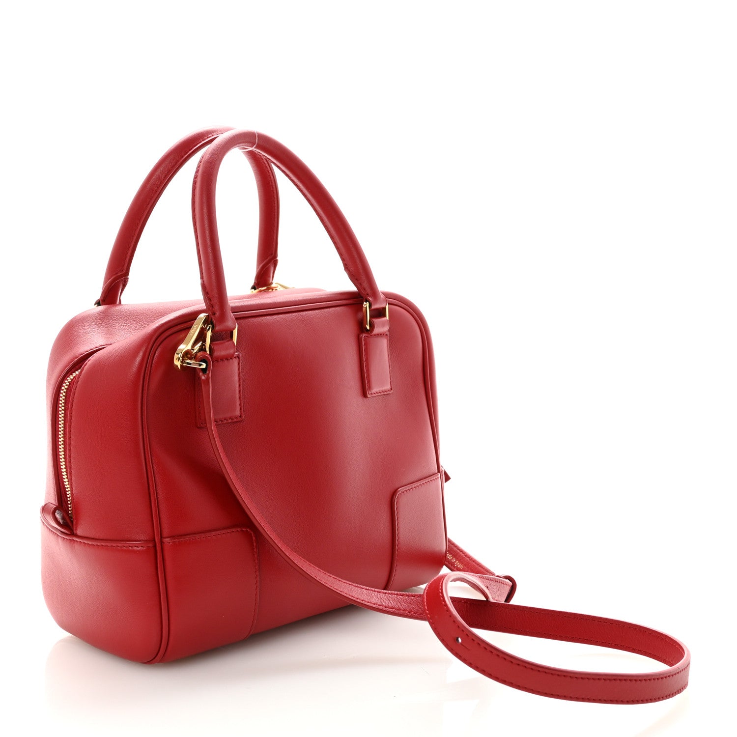 Loewe X SPIRITED AWAY Calfskin Bo Mouse Amazona 19 Red 3 of 9