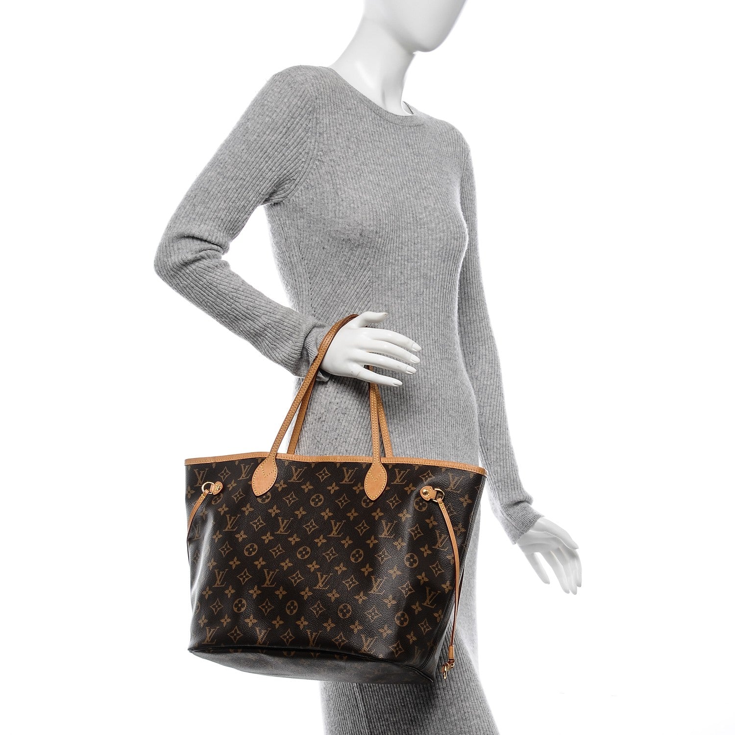 Louis Vuitton Monogram Neo Neverfull MM Rose Ballerine 2 of 9