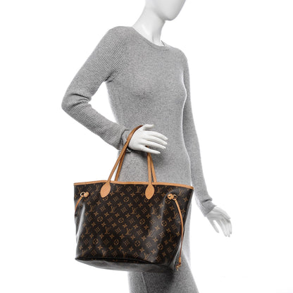 Louis Vuitton Monogram Neo Neverfull MM Rose Ballerine 2 of 9