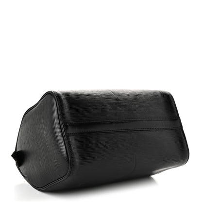 Louis Vuitton Epi Speedy 25 Black 4 of 10