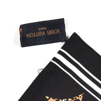 Louis Vuitton Silk Monogram Giant Jungle Bandeau Black 4 of 5