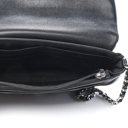 Chanel Caviar Half Moon Wallet On Chain WOC Black 5 of 10