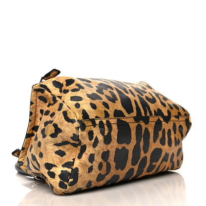 Givenchy Calfskin Leopard Print Small Pandora Multicolor 3 of 10