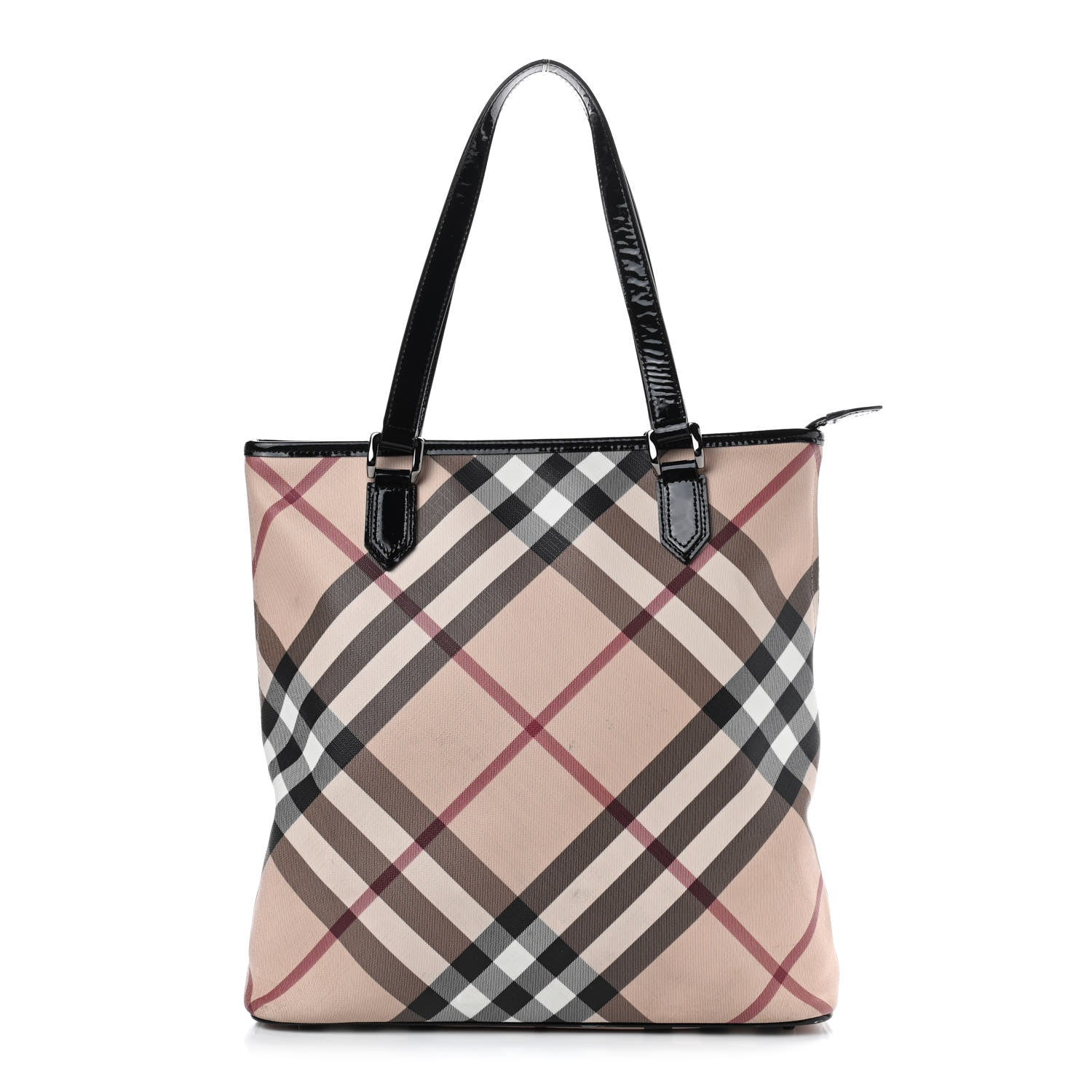 Burberry Supernova Check Tote Black 1 of 11