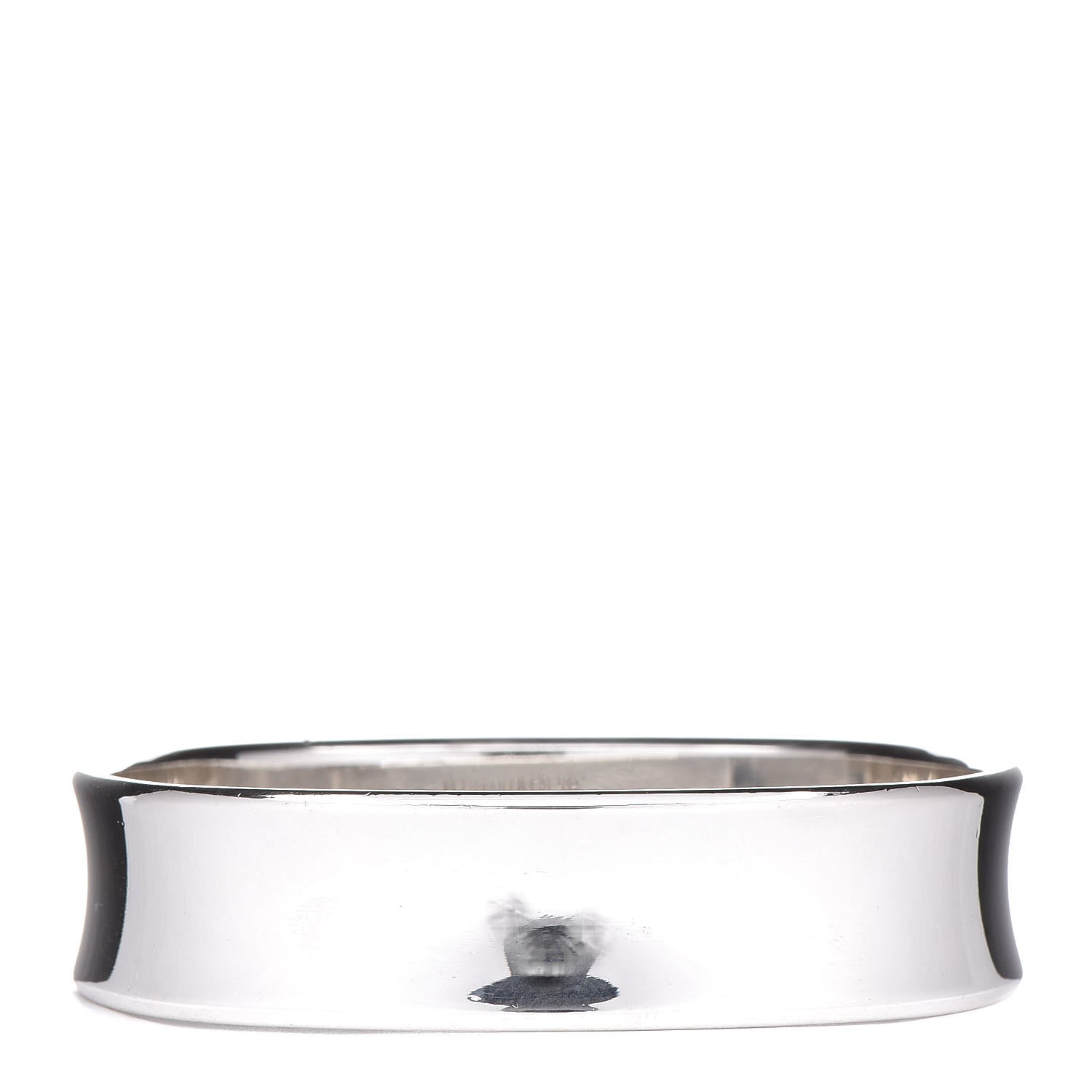 Tiffany Sterling Silver 1837 Cushion Bangle Bracelet 3 of 4