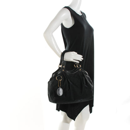 Gucci Monogram Medium Sukey Tote Black 2 of 11