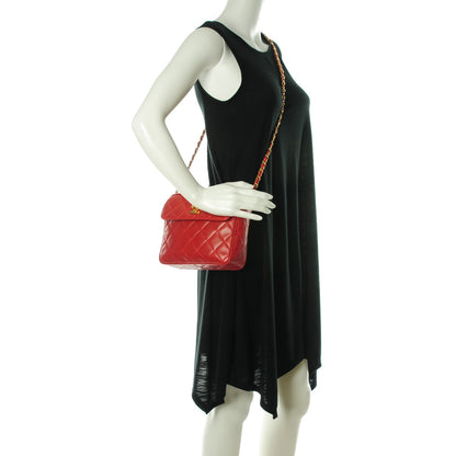Chanel Caviar Quilted Camera Case Red 2 of 9