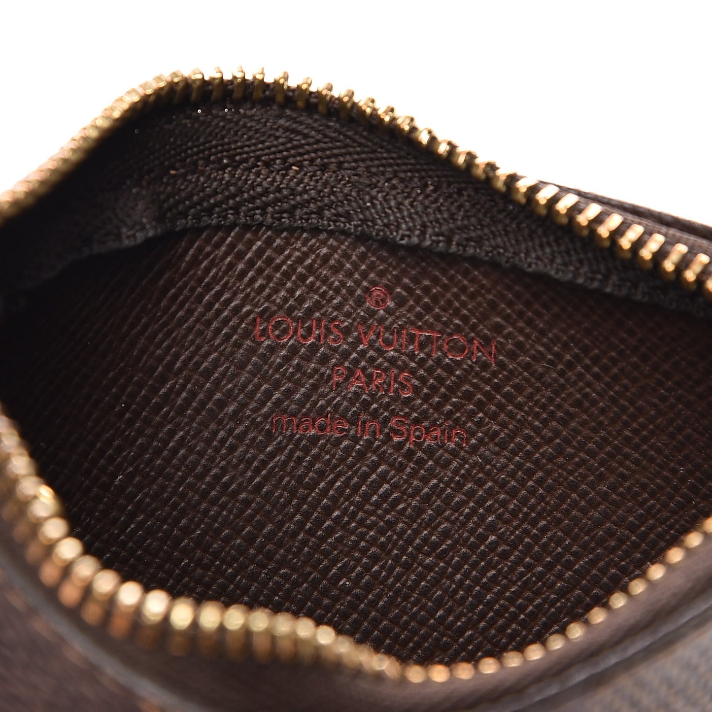 Damier Ebene Key Pouch