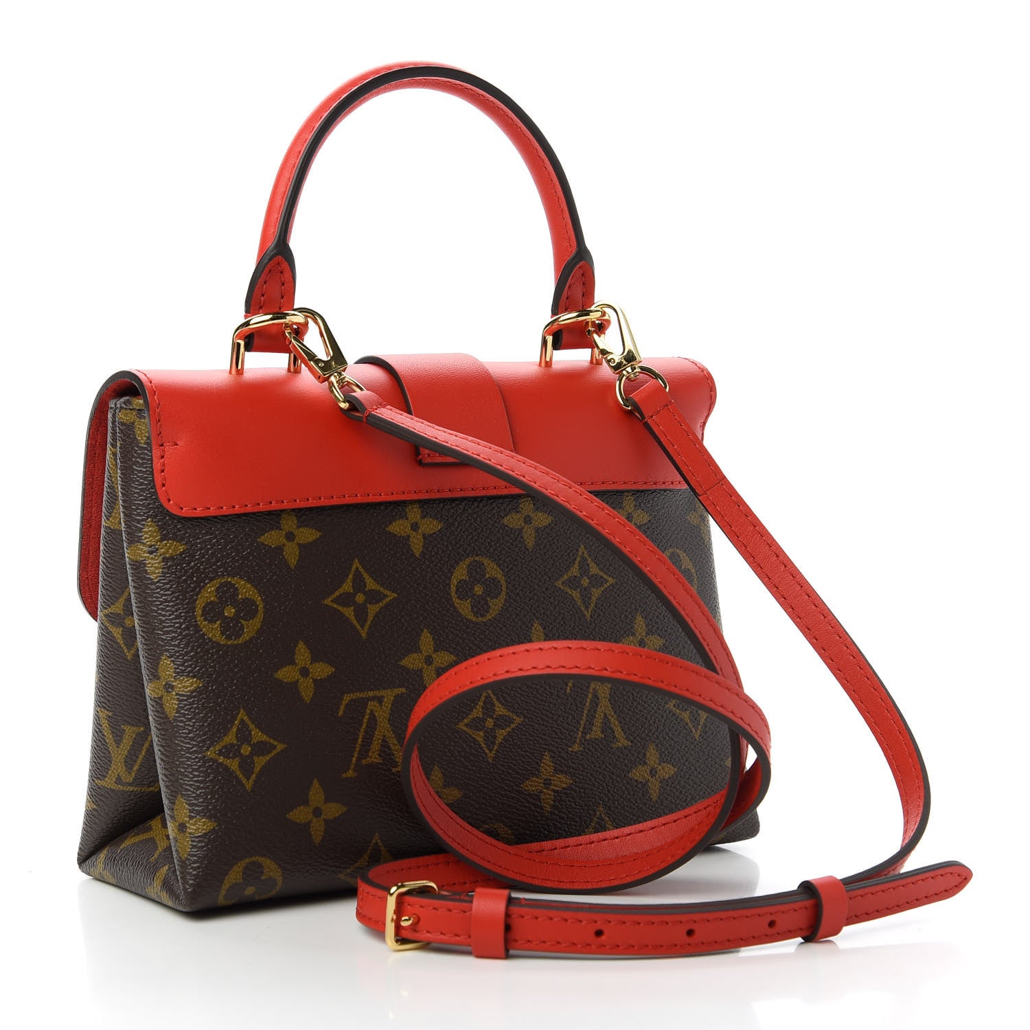 Louis Vuitton Monogram Locky BB Coquelicot 3 of 11