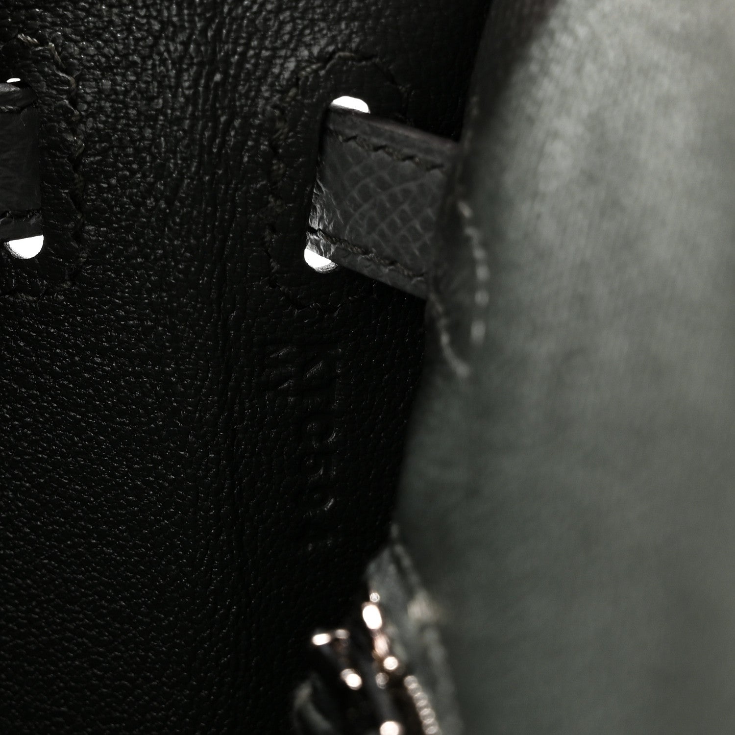 Hermes Epsom Tri-Color Kelly Sellier 25 Vert Mangrove Vert Amande Black 7 of 11