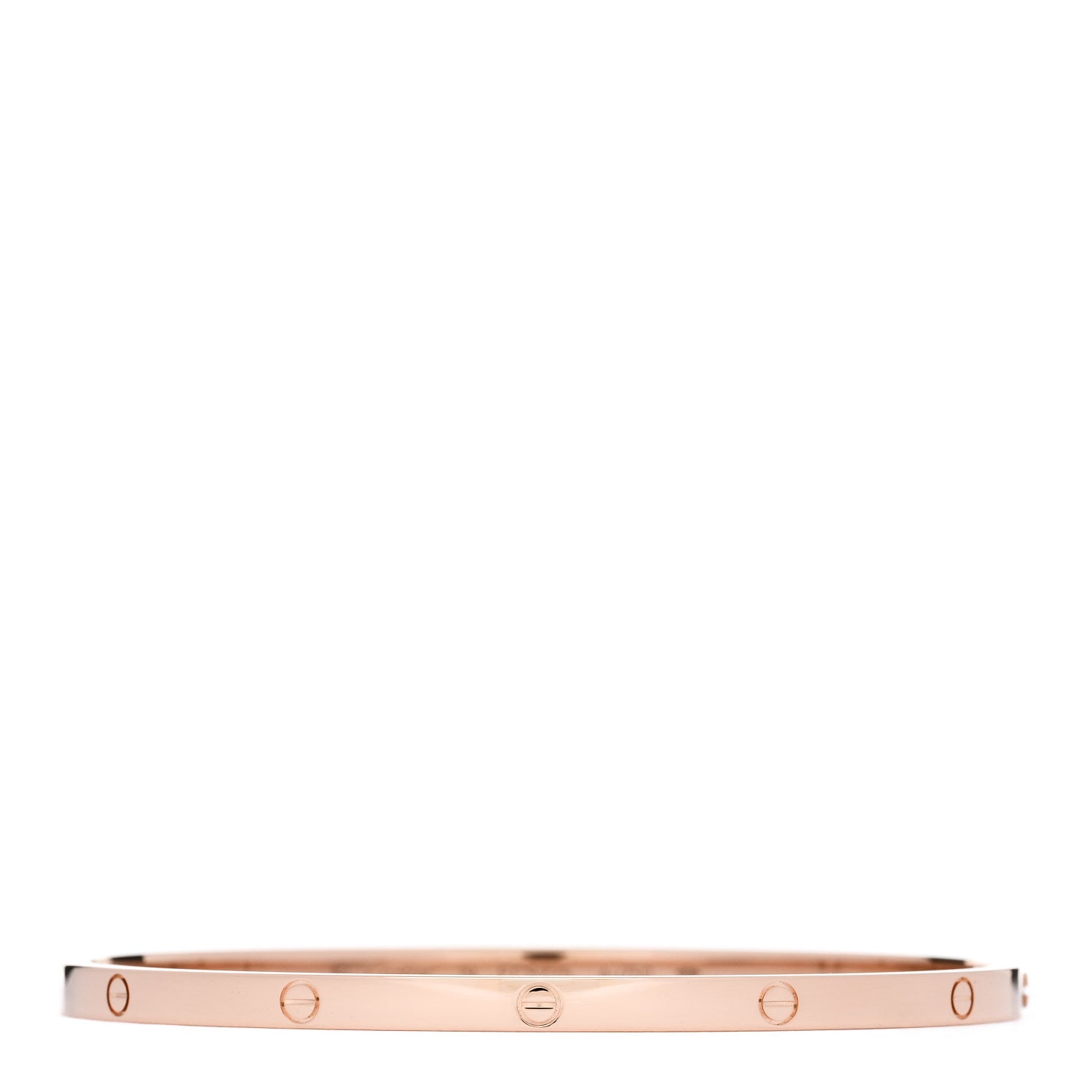Cartier 18K Pink Gold Small LOVE Bracelet 19 1 of 7