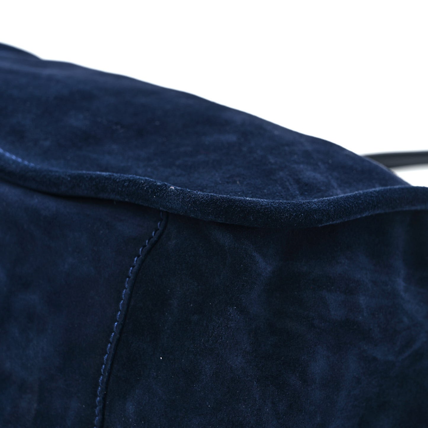 Suede Extra Large Tote Navy