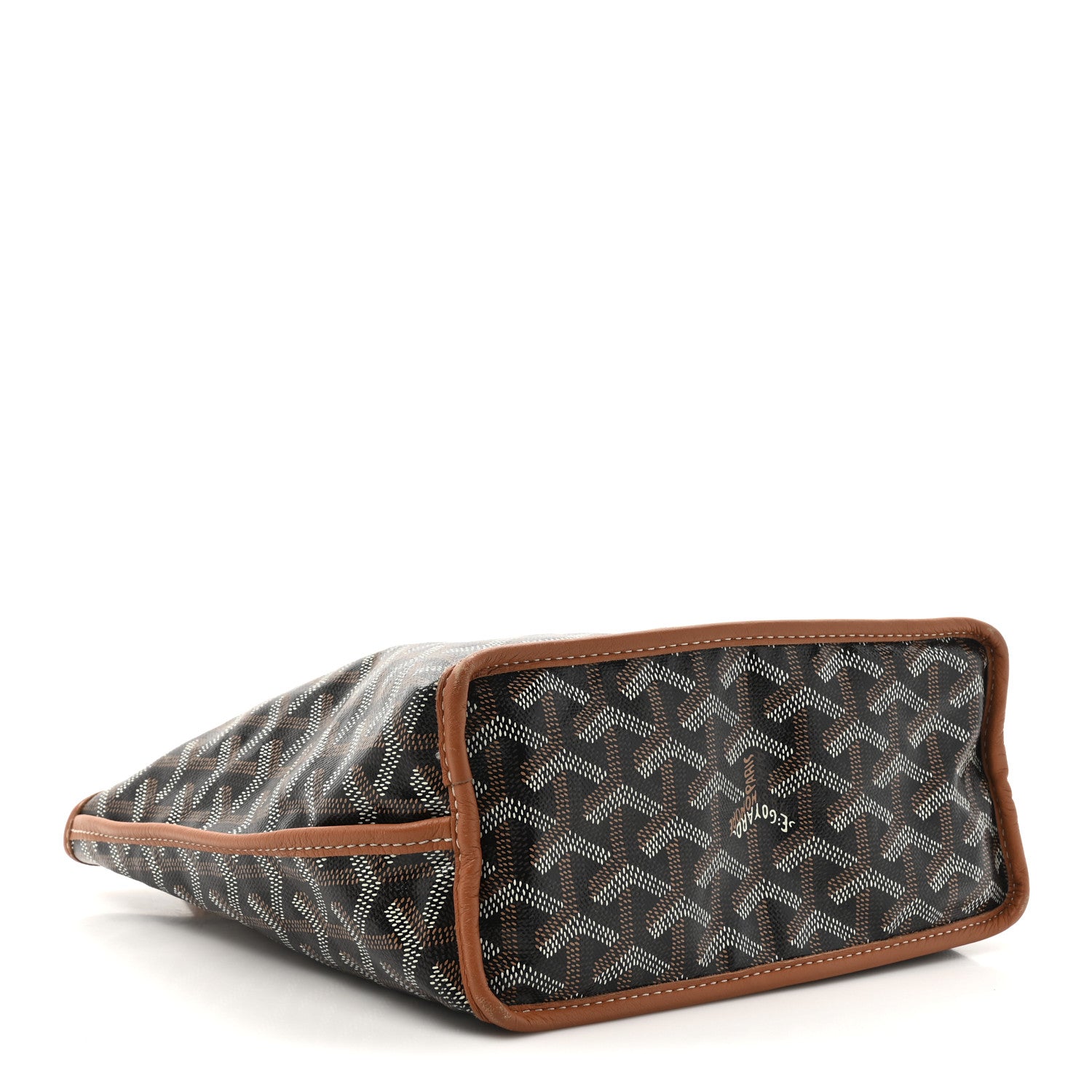 Goyard Goyardine Reversible Mini Anjou Black Gold 7 of 20