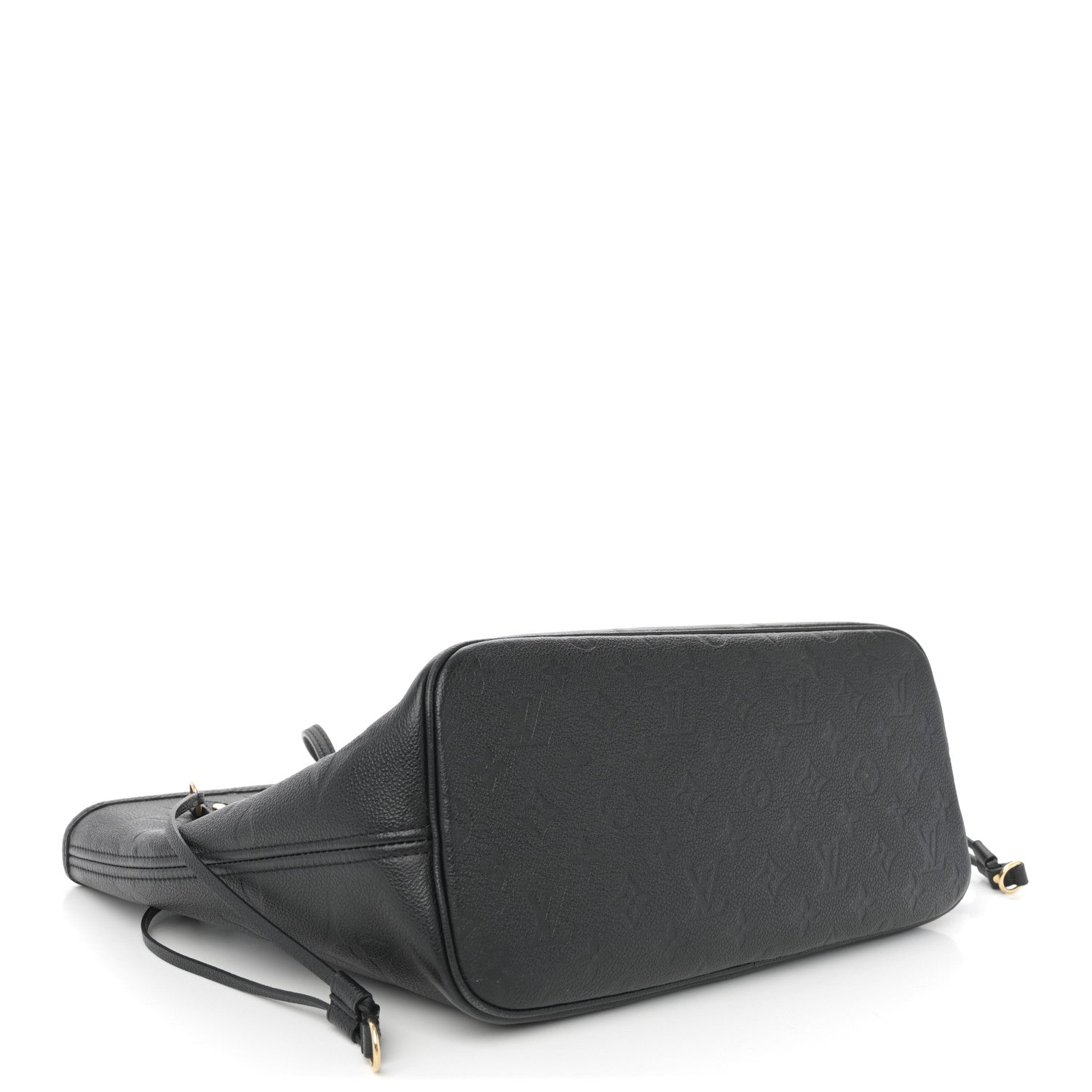 Louis Vuitton Empreinte Monogram Giant Neverfull MM Black 4 of 9