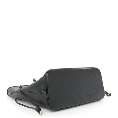 Louis Vuitton Empreinte Monogram Giant Neverfull MM Black 4 of 9