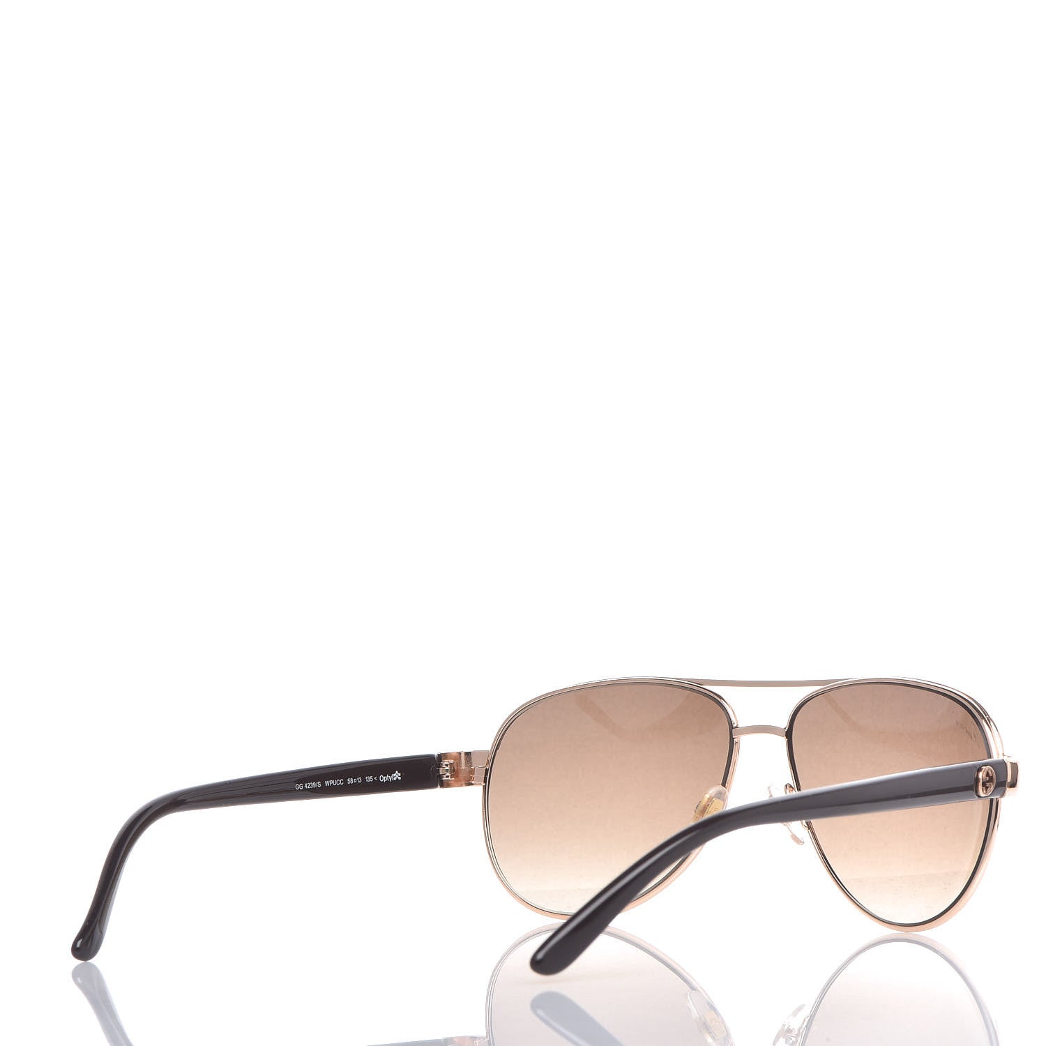 Gucci Aviator Sunglasses GG 4239/S Brown 4 of 7