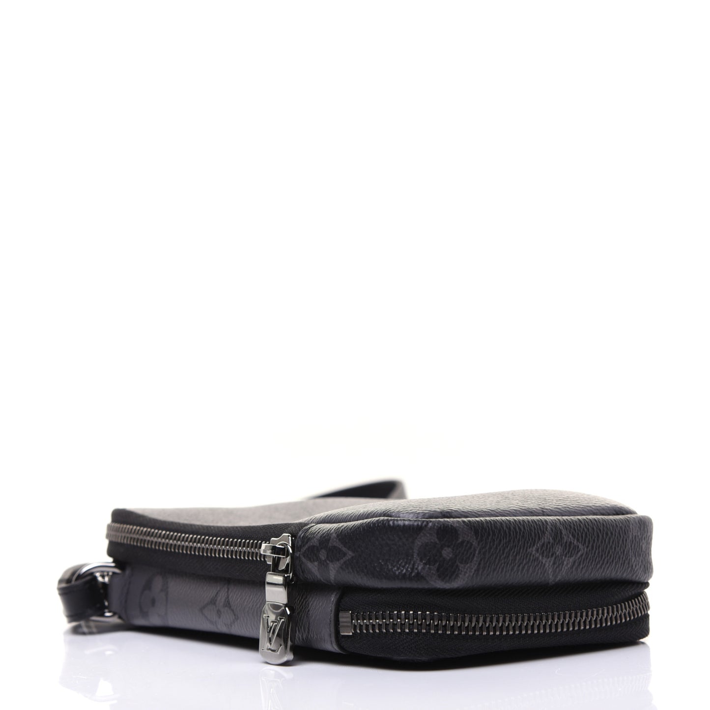 Monogram Eclipse Reverse Double Phone Pouch