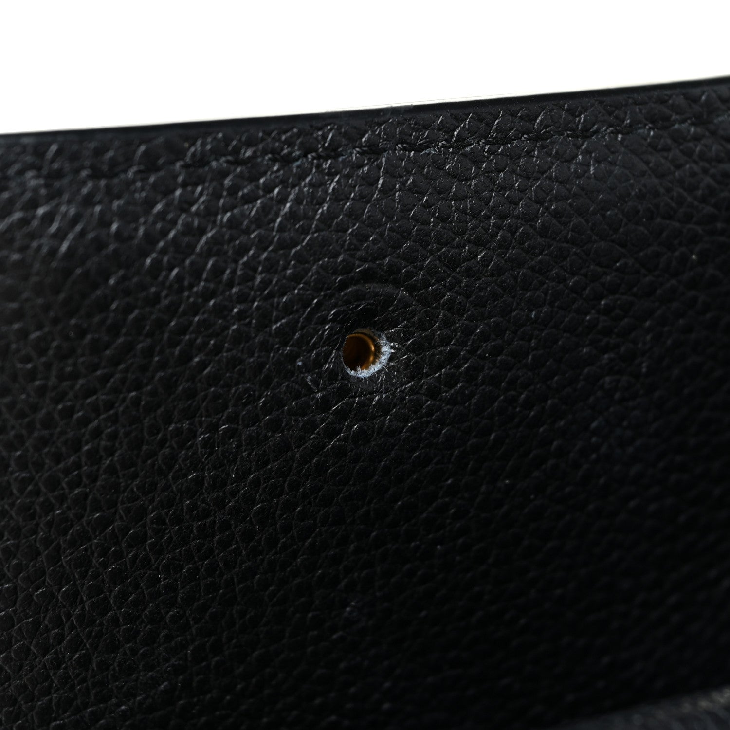 Burberry Grainy Calfskin Small Title Bag Black 11 of 11