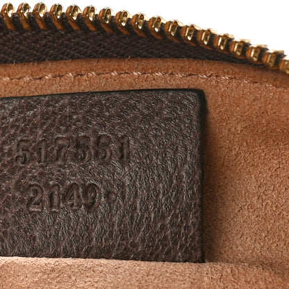 Gucci GG Supreme Monogram Large Ophidia Pouch Clutch Brown 7 of 11