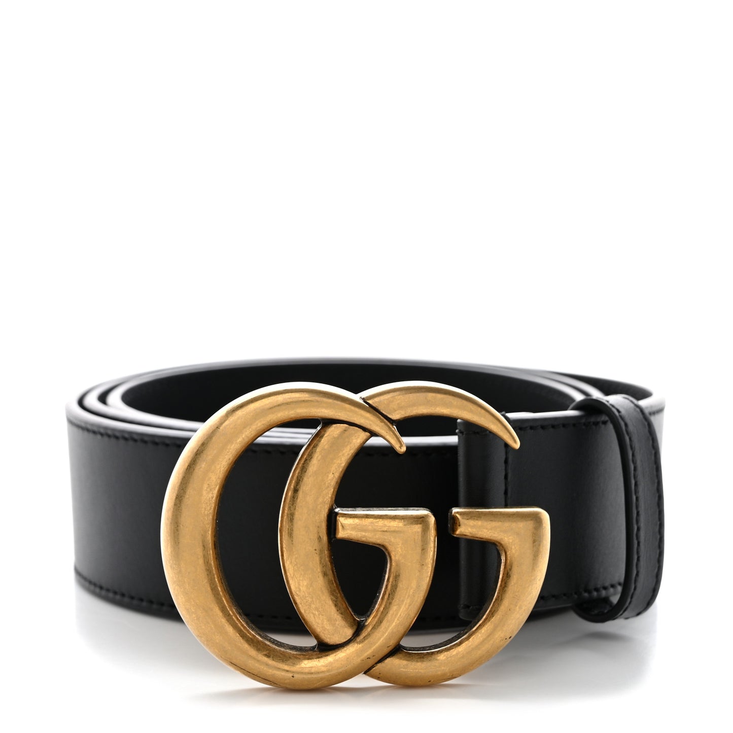 Calfskin Double G 40mm Belt 95 38 Black