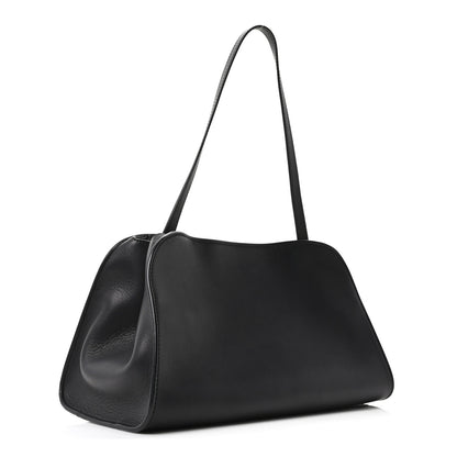 The Row Smooth Calfskin Peggy Bag Black 3 of 9