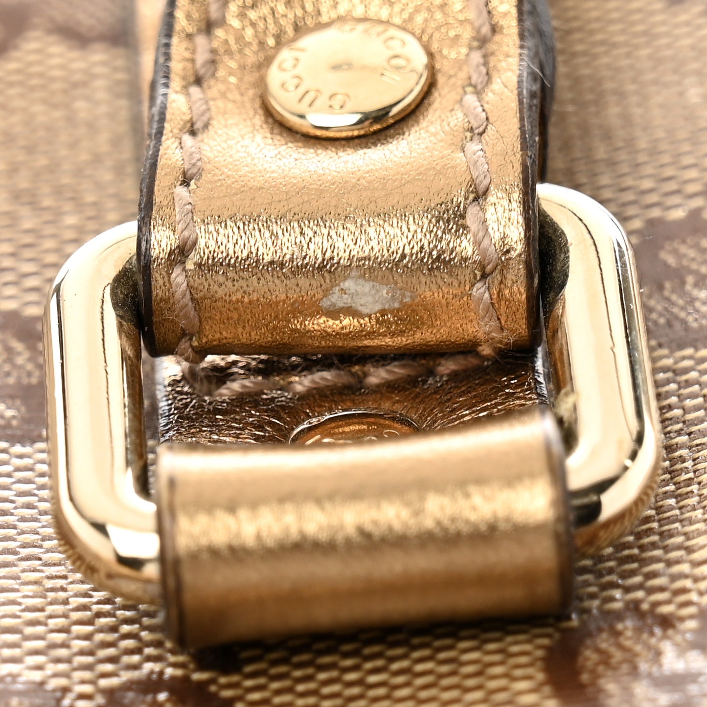 Crystal Monogram Medium Joy Boston Bronze