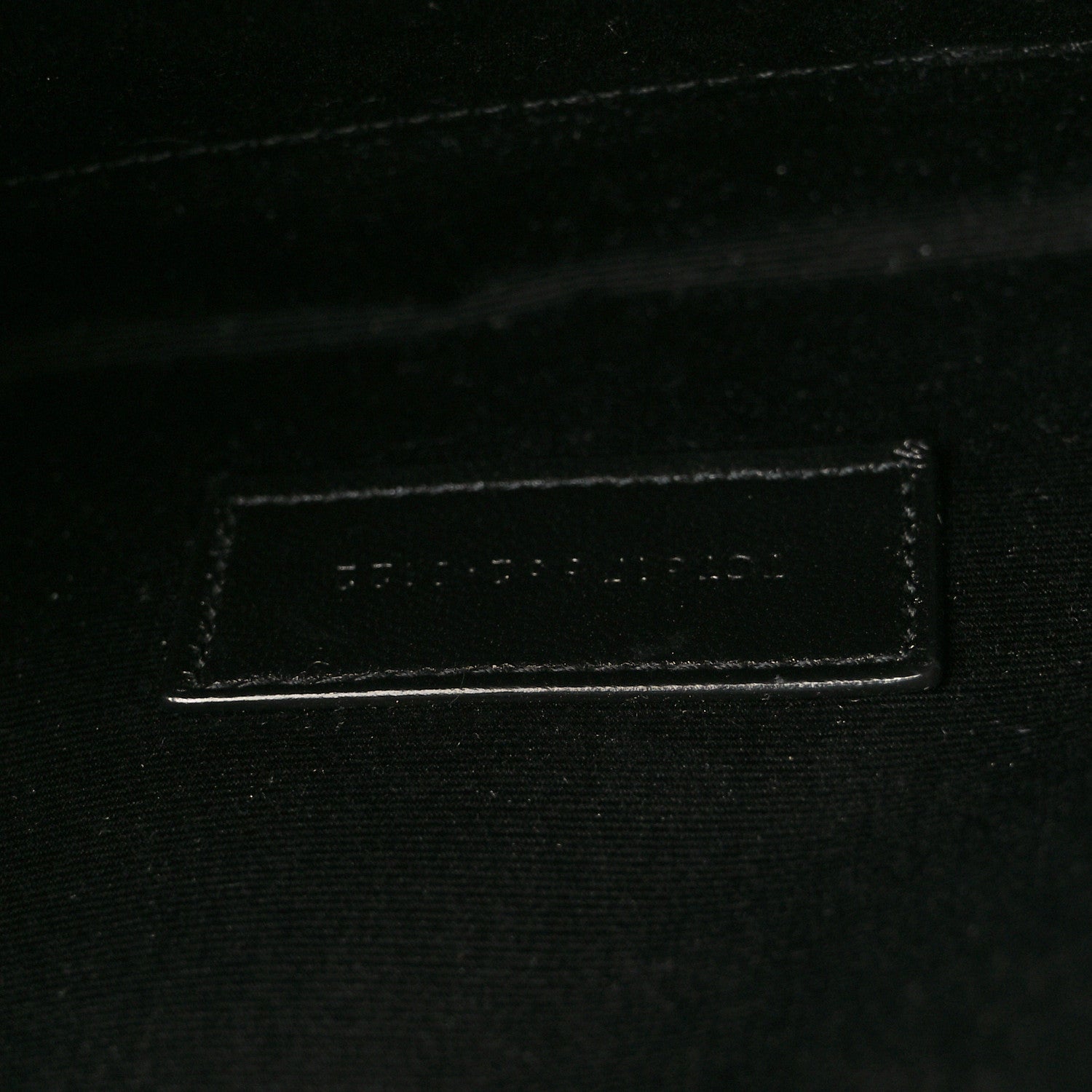 Saint Laurent Grain De Poudre Matelasse Chevron Monogram Envelope Clutch Crema Soft 7 of 8