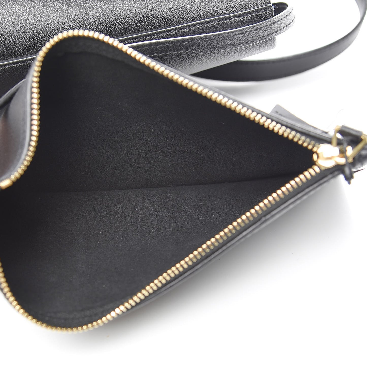 Calfskin Large Shopping Tote Black