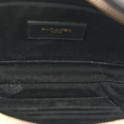 Saint Laurent Grain De Poudre Monogram Belt Bag Black 5 of 14