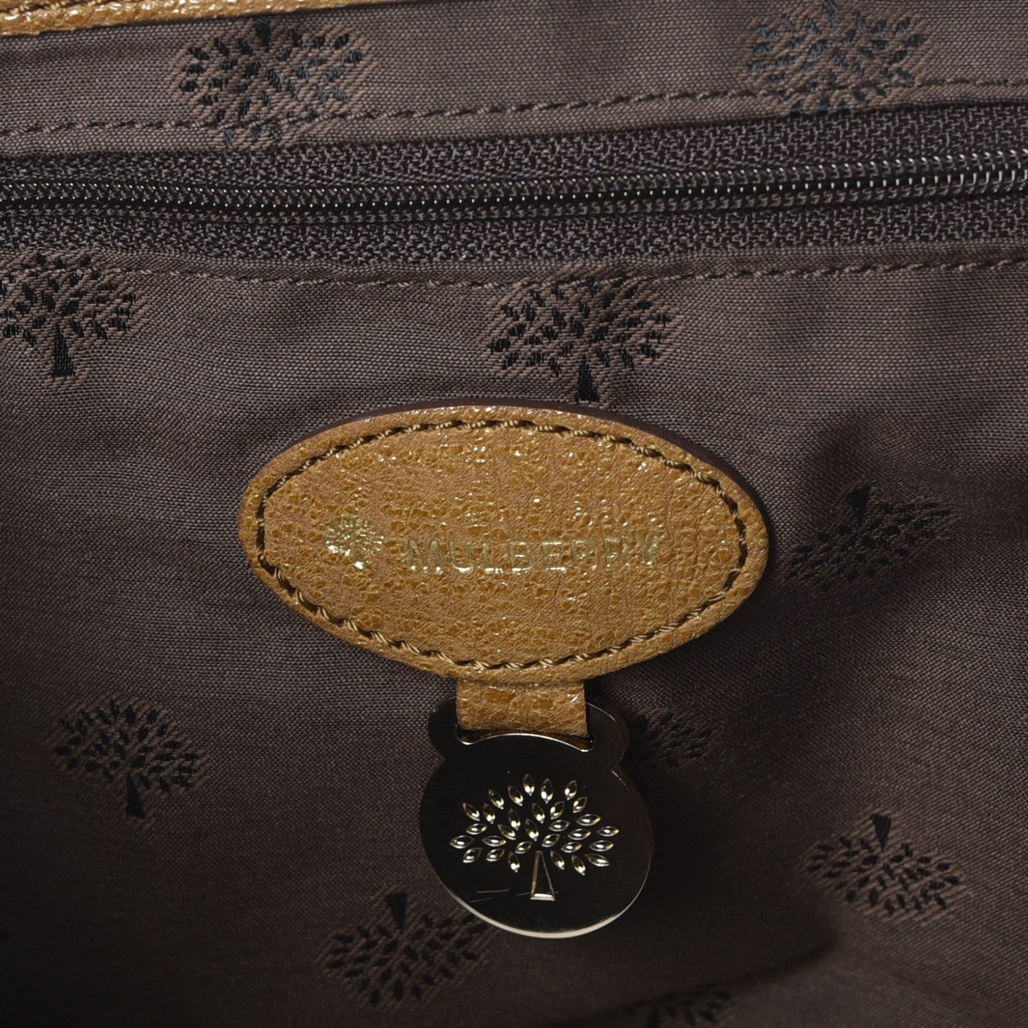 Mulberry Sparkle Tweed Medium Alexa Waders Green 6 of 9