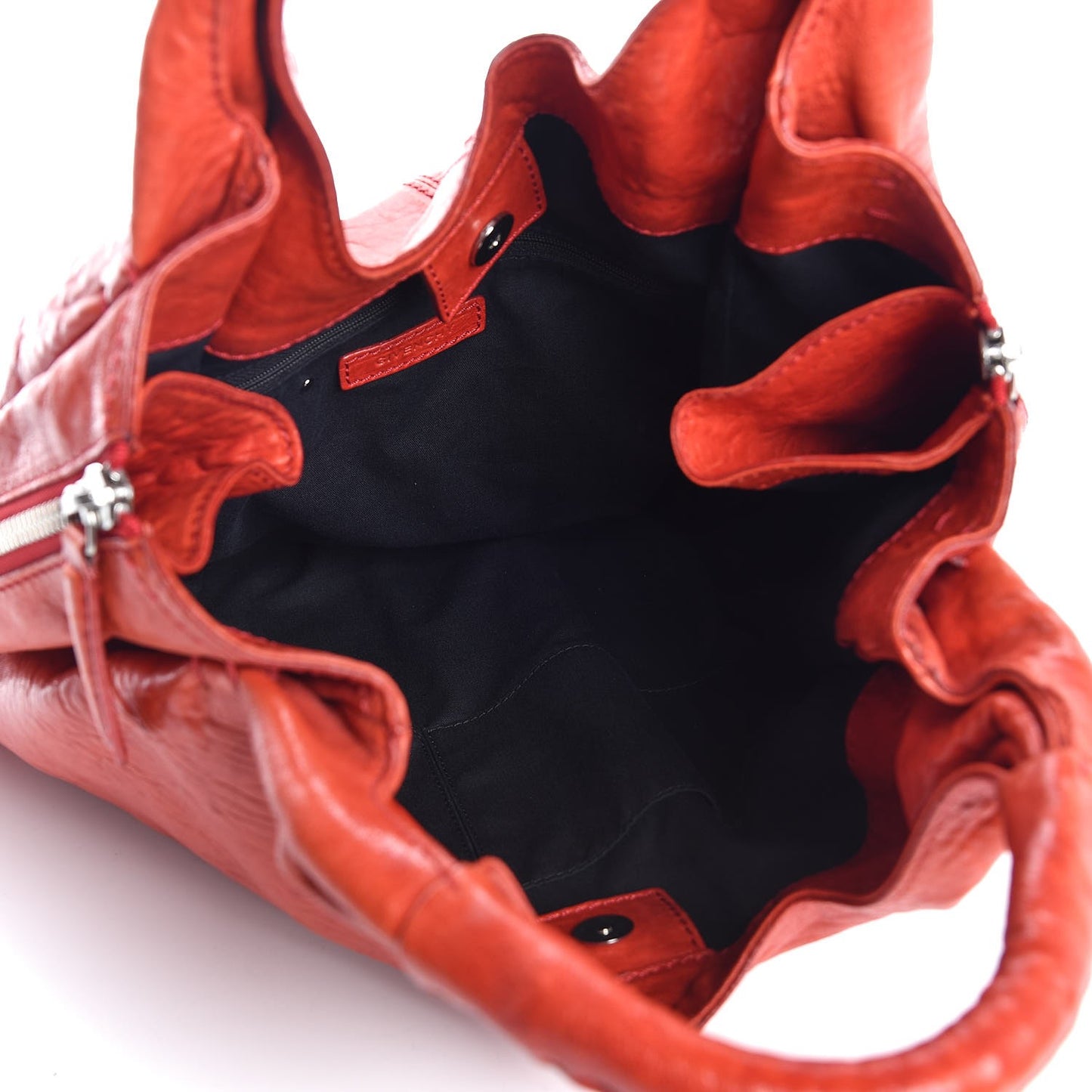Lambskin Shoulder Bag Red