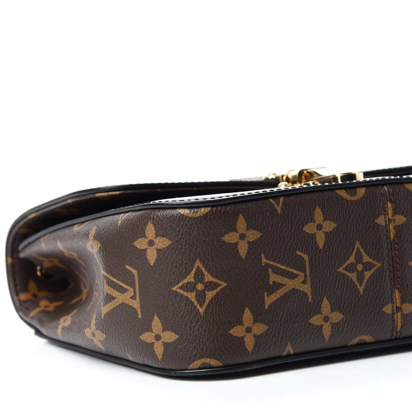 Patent Calfskin Monogram Cherrywood BB Black