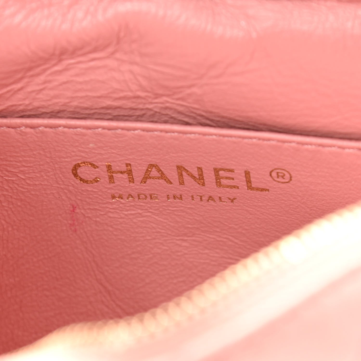 Chanel Aged Calfskin Quilted Mini Reissue Camera Case Pink 6 of 11