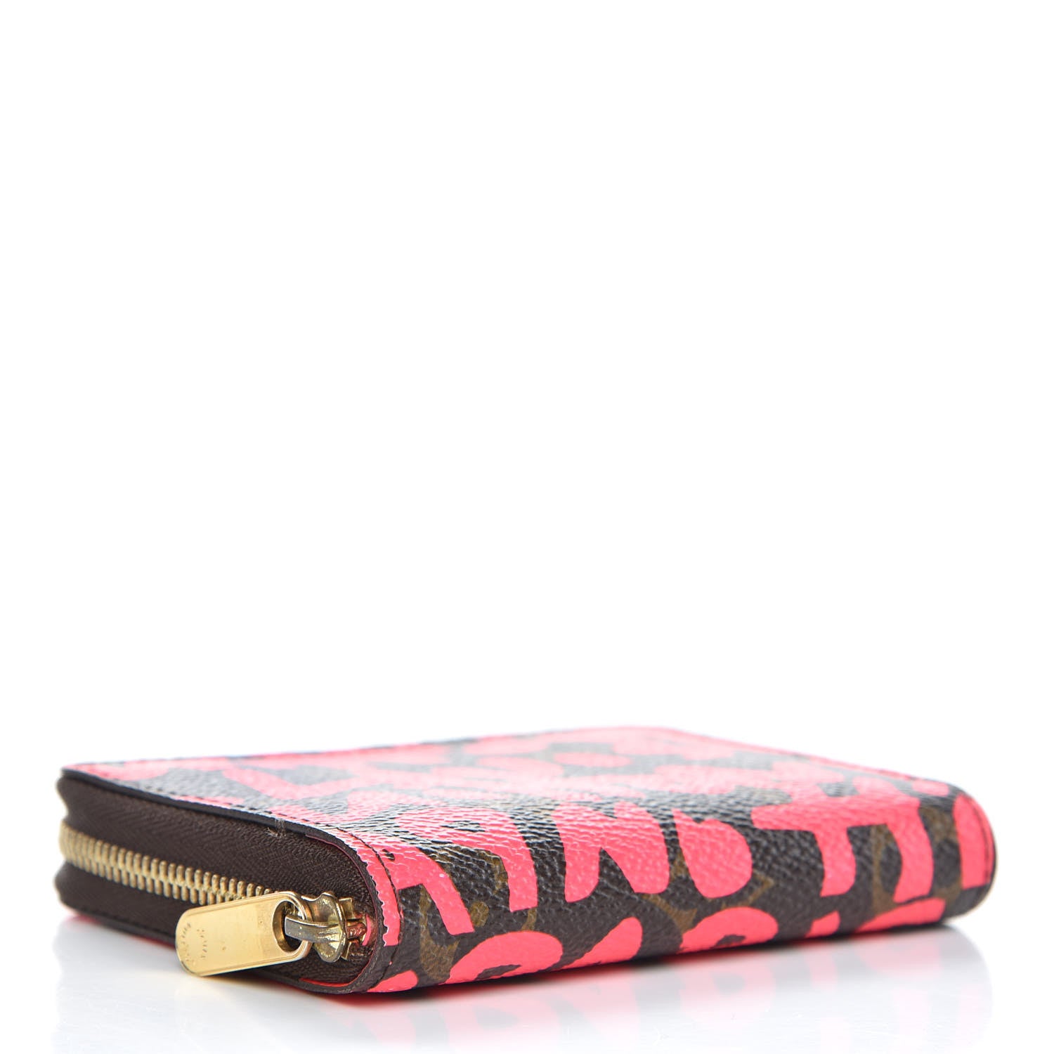 Louis Vuitton Monogram Graffiti Zippy Coin Purse Fuchsia 4 of 8
