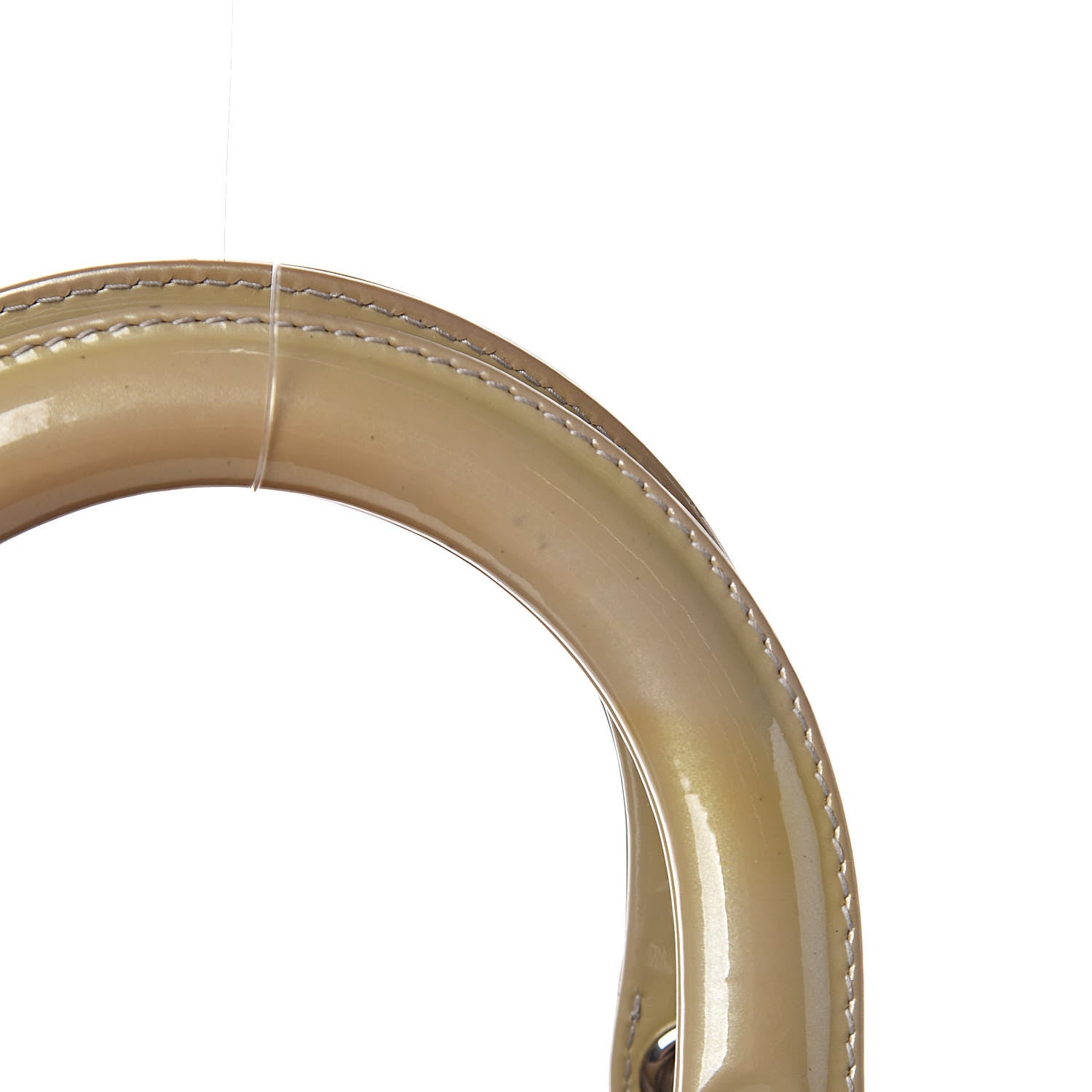 Christian Dior Patent Cannage Medium Lady Dior Grey 9 of 14