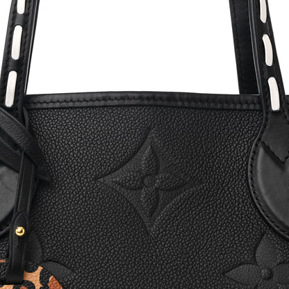 Louis Vuitton Empreinte Monogram Giant Wild at Heart Neverfull MM Black 9 of 12